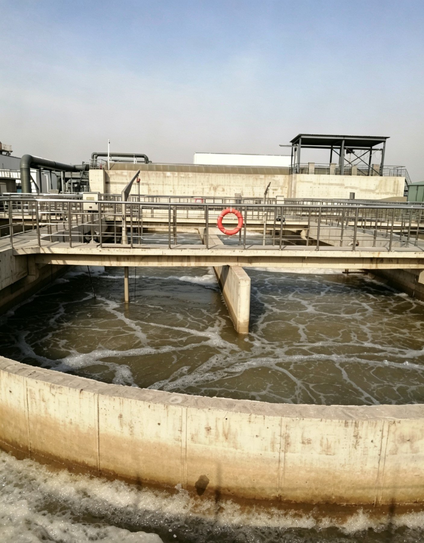 Zhengzhou Electronic Information Industrial Park Wastewater Treatment Project site photo 1