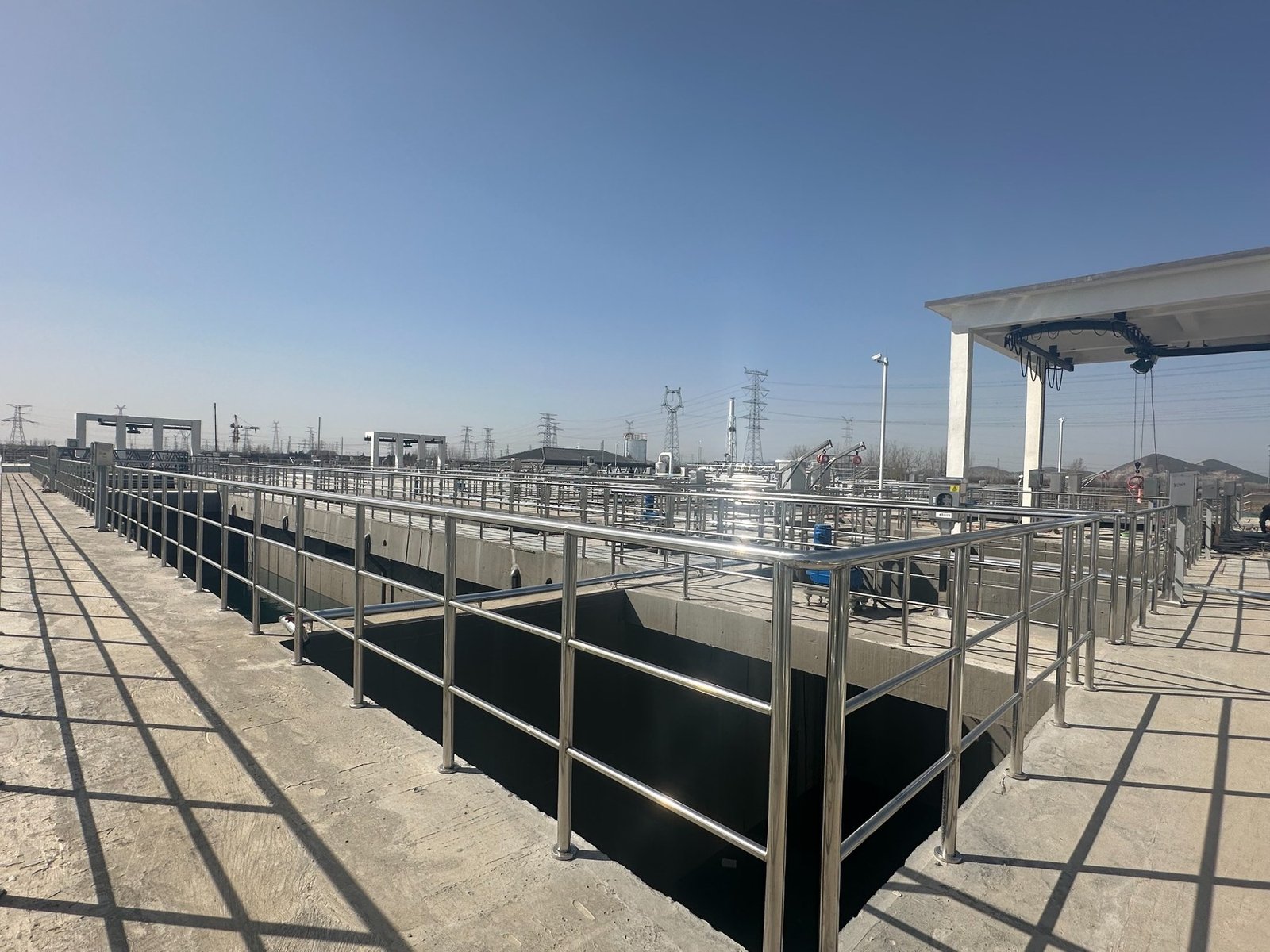 Xuzhou Intelligent Manufacturing Industrial Park Wastewater Treatment Project site photo 1
