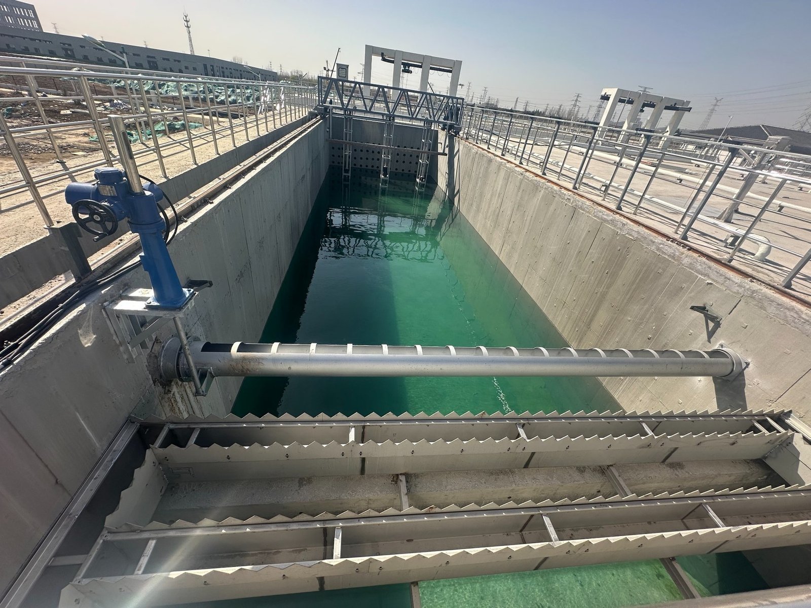 Xuzhou Intelligent Manufacturing Industrial Park Wastewater Treatment Project site photo 2