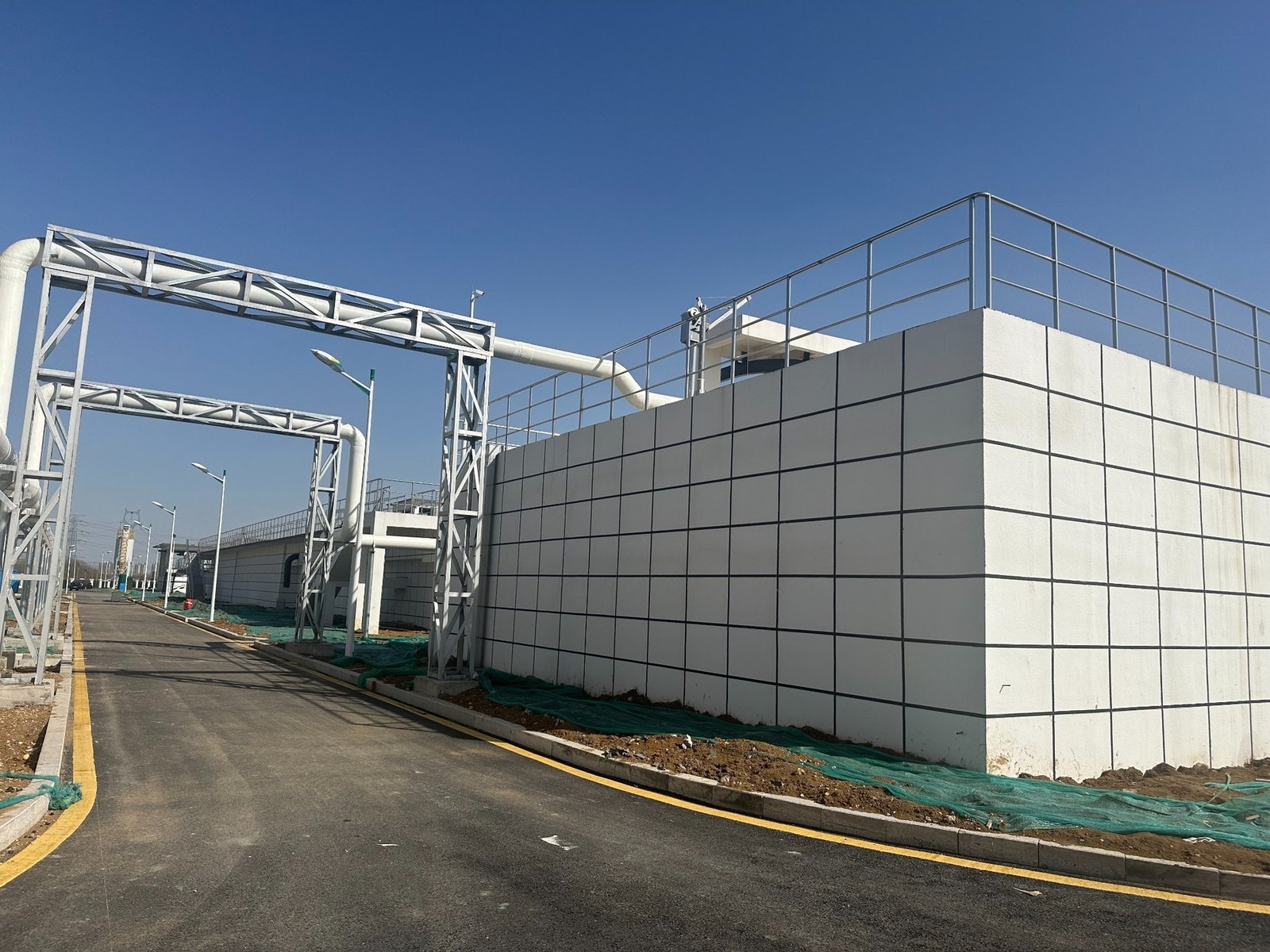 Xuzhou Intelligent Manufacturing Industrial Park Wastewater Treatment Project site photo 3