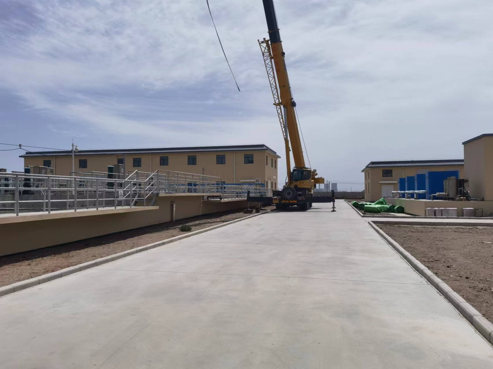 Gansu Industrial Wastewater Ozone Catalytic Oxidation Project site photo 1