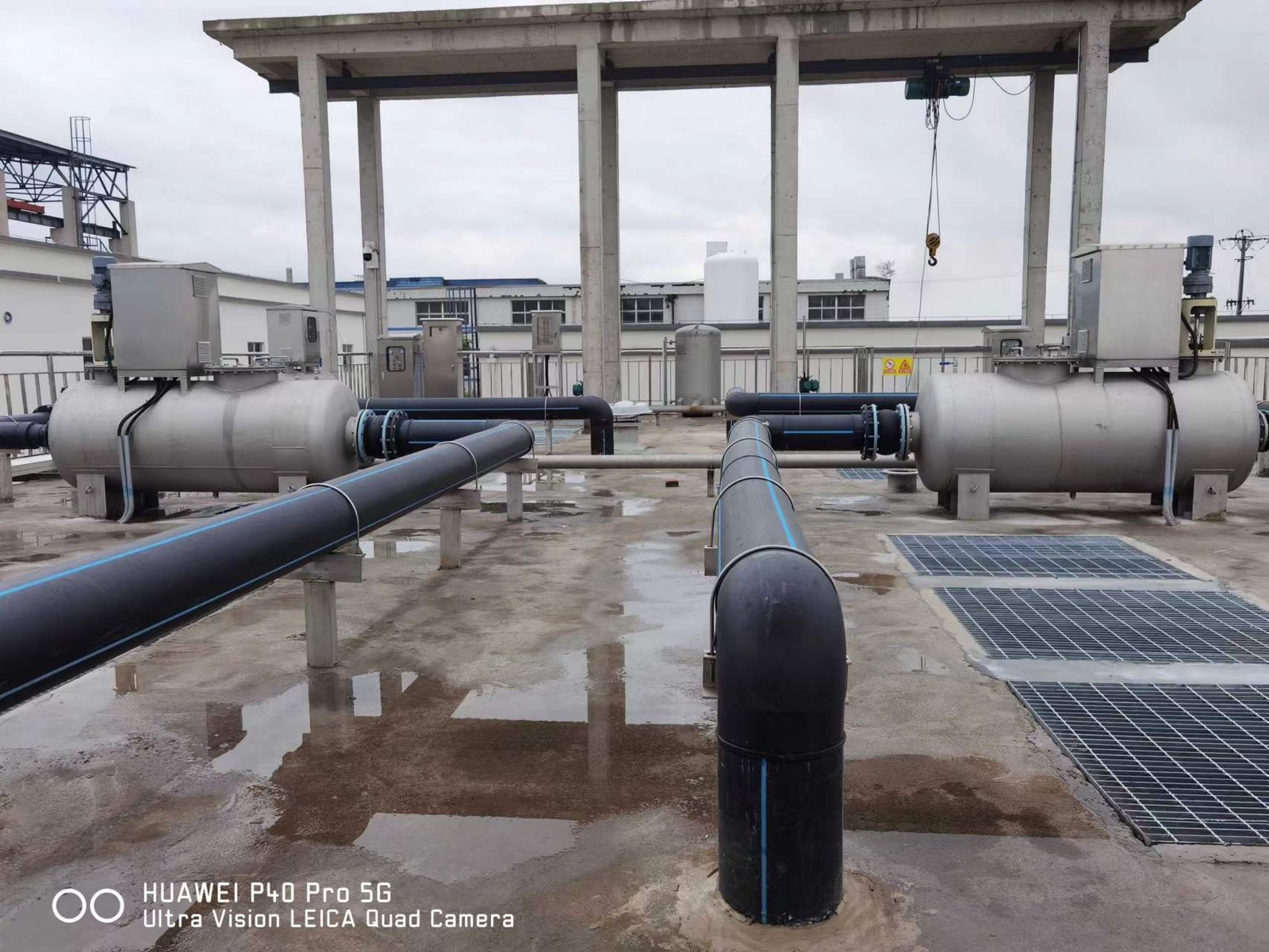 Hejiang Industrial Park Ozone Catalytic Oxidation Retrofit Project site photo 3