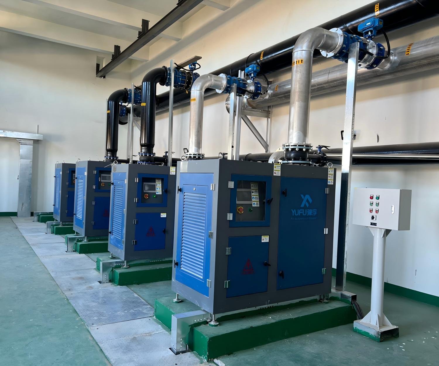 Municipal wastewater treatment plant